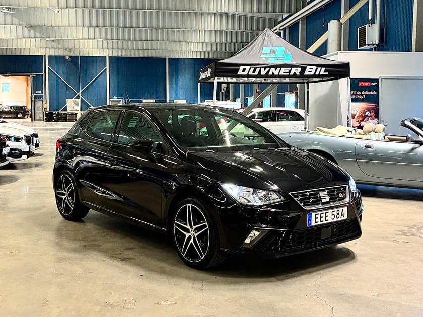 Bild 1 av SEAT Ibiza 1.0 TSI FR edition Sport | Carplay | V-hjul