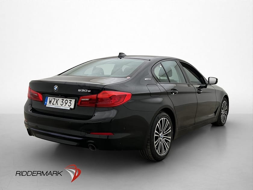 Bild 5 av BMW 530e iPerformance Sedan Sport line Kamera Navi Halvskinn