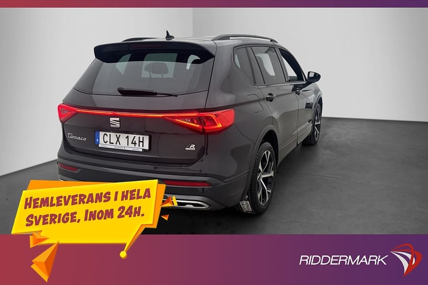 Bild 4 av SEAT Tarraco PHEV FR Drag Kamera Cockpit CarPlay Rattvärme