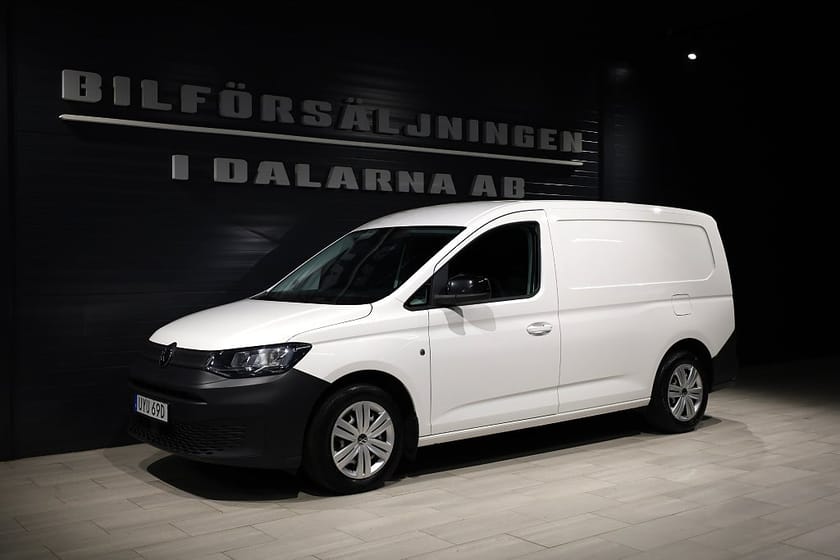 Bild 1 av Volkswagen Caddy Cargo Maxi 2.0 TDI 102hk Inredning/Värmare/Dragkrok/SoV-hjul