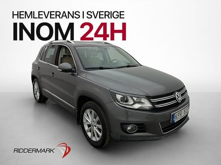 Volkswagen Tiguan 2.0 TDI 4M 140hk Pano B-Kamera Skinn Drag