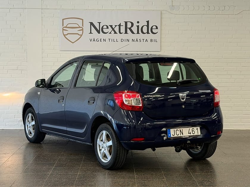 Bild 3 av Dacia Sandero 0.9 TCe Euro 5 | Dragkrok | NyBesiktigad | SoV-Hjul