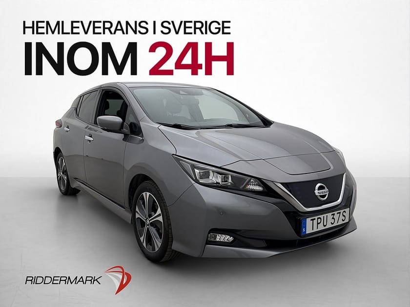 Bild 1 av Nissan Leaf 150hk Värmare 360° Navigation Adapt Rattvärme