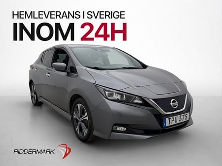 Nissan Leaf 150hk Värmare 360° Navigation Adapt Rattvärme