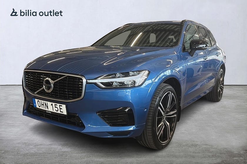 Bild 1 av Volvo XC60 T8 Twin Engine AWD R-Design 360°kam Pano Drag HUD Navi