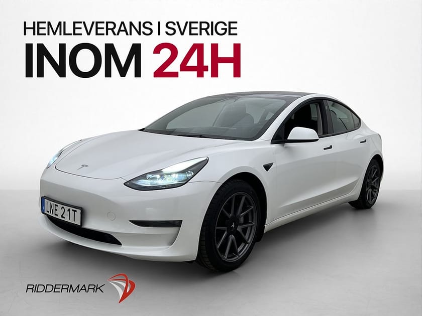 Bild 4 av Tesla Model 3 Long Range AWD Pano Värmare Skinn Kamera AP
