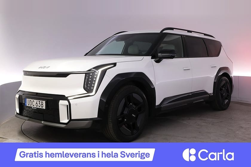 Bild 1 av Kia EV9 AWD GT Line 7-sits Pano Drag Meridian 360 HuD Navi