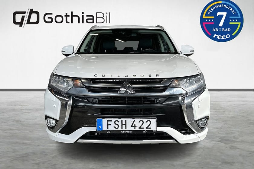 Bild 2 av Mitsubishi Outlander PHEV CVT Business Backkamera Farthållare Läder Dragkrok