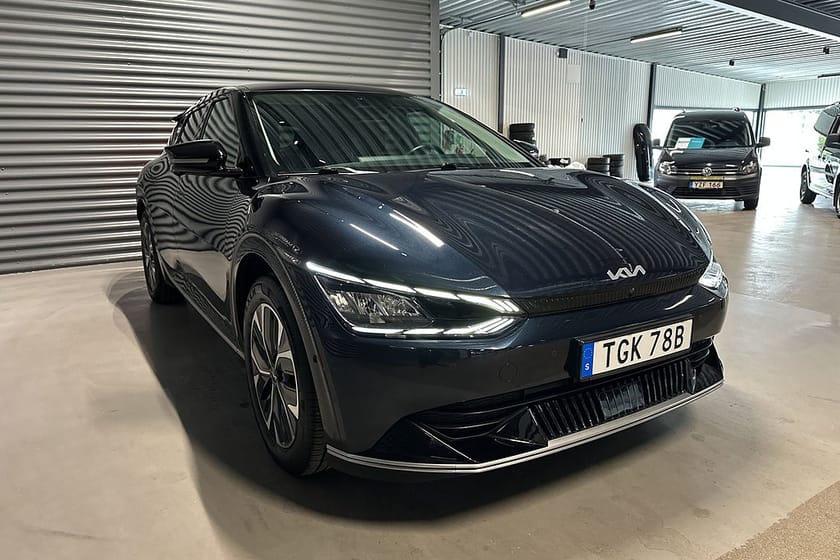 Bild 3 av Kia EV6 77.4 kWh AWD 325hk 360-kamera Navi Skinn Keyless Drag