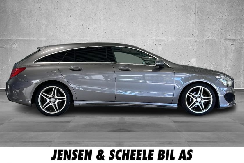 Bilde 2 av Mercedes-Benz CLA 180 Shooting Brake – AMG Line. Automatgir. Ryggekamera, DAB, Delskinn.