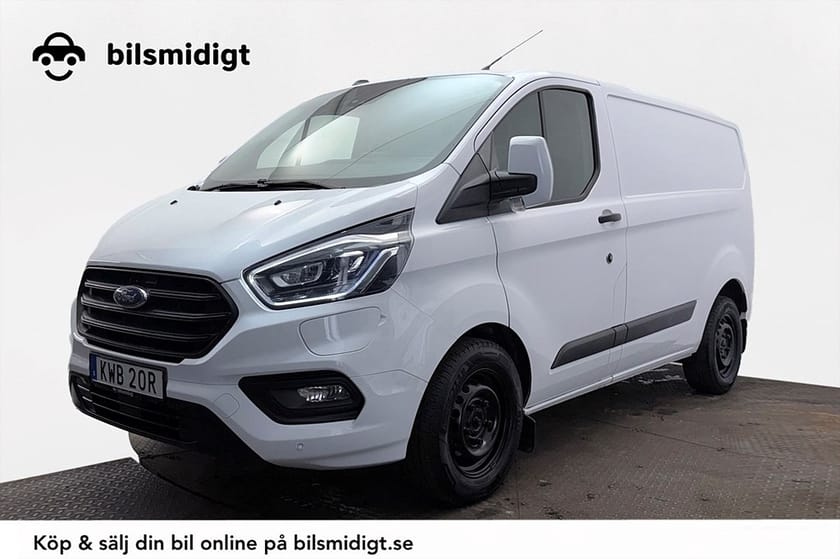 Bild 1 av Ford Transit Custom 340 Plug-in Hybrid Aut 3-sits Värmare Kamera 126hk