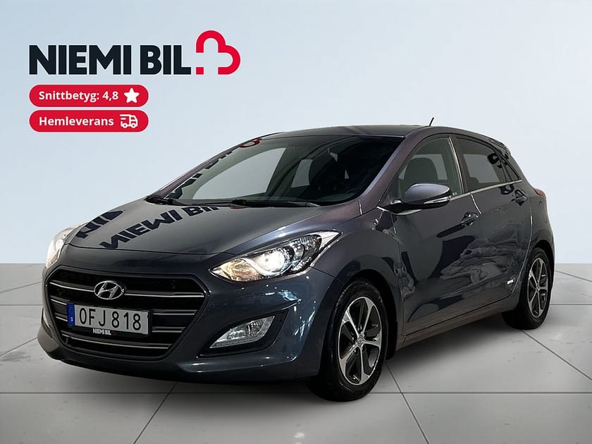 Bild 1 av Hyundai i30 5-dörrar 1.6 CRDi Premium Rattvärme Mvärm Psens SoV