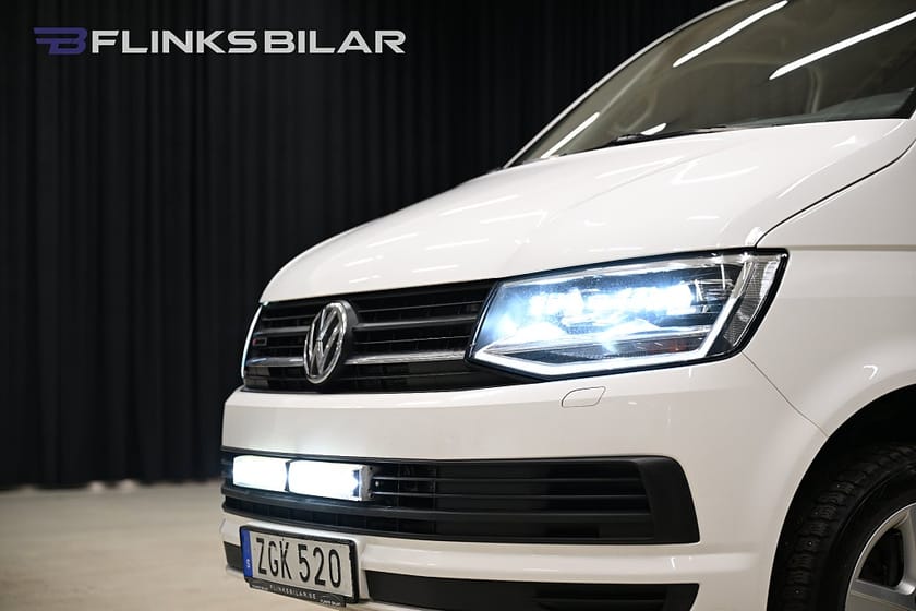 Bild 3 av Volkswagen Transporter Chassi Dubbelhytt 4Motion DSG 204HK Dubbelytt|Halvskåp|Kranbil|V-Inredd