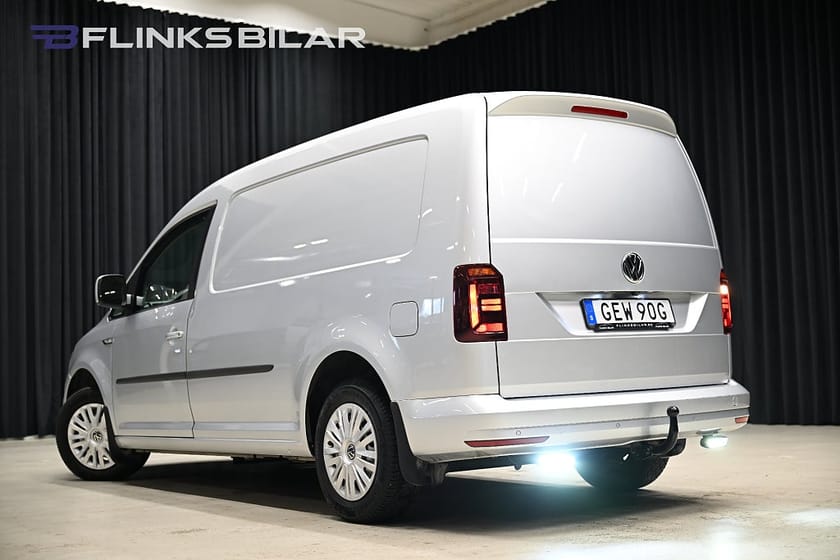 Bild 5 av Volkswagen Caddy Maxi Van DSG 102HK Nedlackad|LED|Inredd|Drag|Värmare|Leasbar