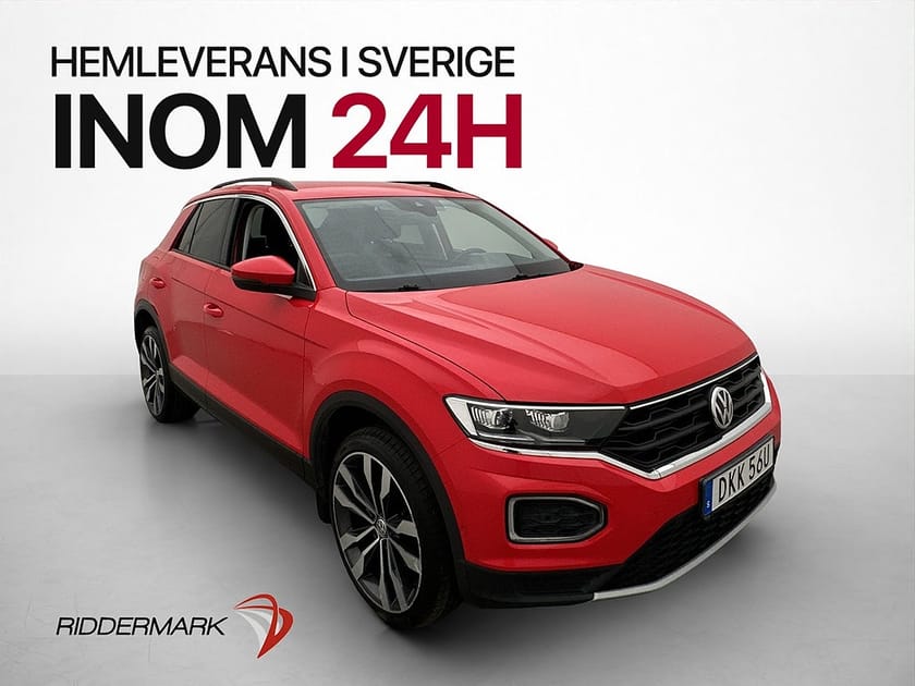 Bild 1 av Volkswagen T-Roc 1.5 TSI 150hk Cockpit Värmare Kamera Drag