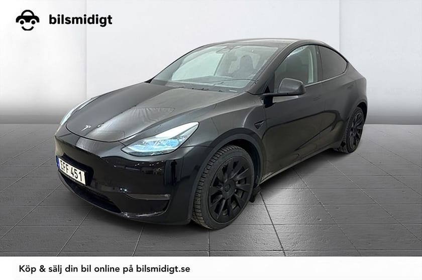 Bild 1 av Tesla Model Y Long Range AWD Drag AP Läder Premiumljud V-Pump 514hk