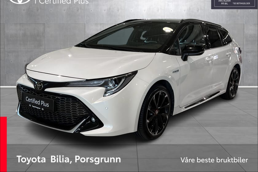 Bilde 1 av Toyota Corolla Touring Sports Hybrid 2,0 Hybrid, GR Sport, 184hk, Velholdt, pen bil