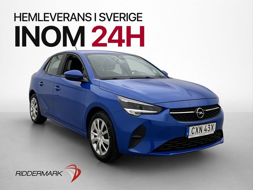 Bild 1 av Opel Corsa 1.2 Turbo Edition Sensorer Farthållare CarPlay BT