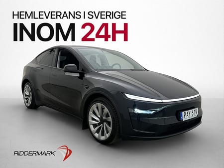 Tesla Model Y Long Range AWD Juniper Drag Värmepump HW4 Pano