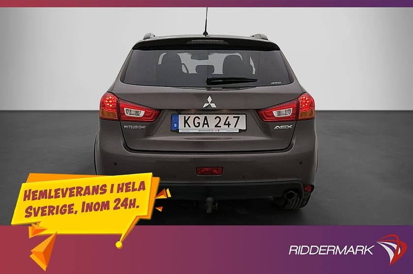 Bild 5 av Mitsubishi ASX 2.2 150hk AWD Business Plus Pano Kamera Drag