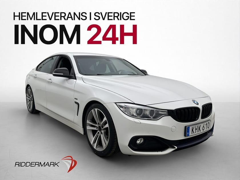 Bild 3 av BMW 418d Gran Coupé 418 D 143hk Sport line P-Sensorer Bluetooth Farthållare