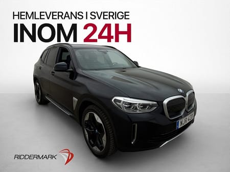 BMW iX3 286hk Cockpit Pano H/K 360° HuD Skinn Drag