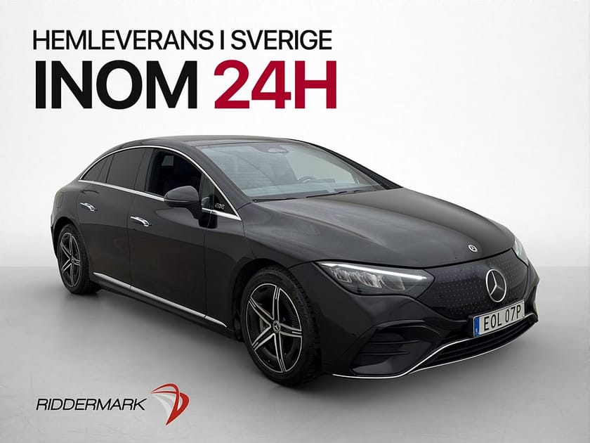Bild 1 av Mercedes-Benz EQE 350 4MATIC 4M AMG Pano Burm Värmare Kamera MOMS