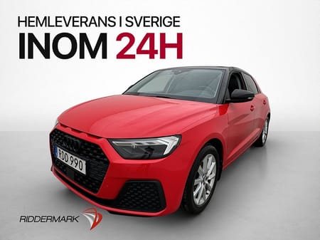Audi A1 Sportback 30 TFSI SB 116hk Sensorer CarPlay 360kr Skatt