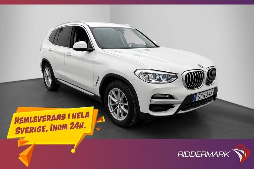 Bild 1 av BMW X3 xDrive20i 184hk X-Line Navi Värmare Drag Halvskinn