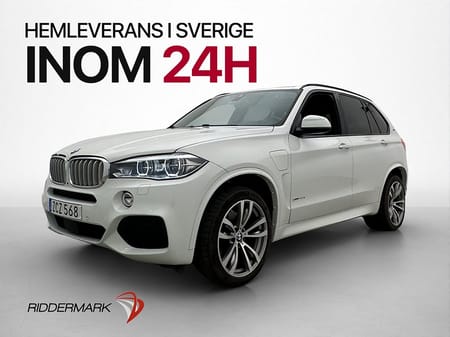BMW X5 xDrive40e 313hk M-Sport Pano H/K Läder 360° HuD Drag