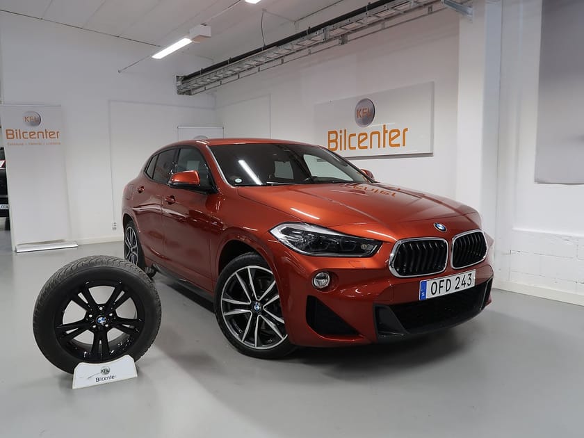 Bild 1 av BMW X2 sDrive20i M Sport Aut-V-däck ingår-Kamera-Navi-Drag-Hup