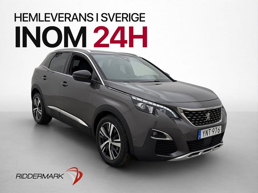 Bild 1 av Peugeot 3008 1.6 BlueHDi 120hk GT-Line Cockpit CarPlay Läder