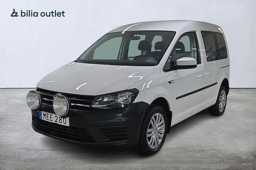 Bild 1 av Volkswagen Caddy Combi Life 2.0 TDI 4Motion Värm Drag 5-sits KAMREMBYTT