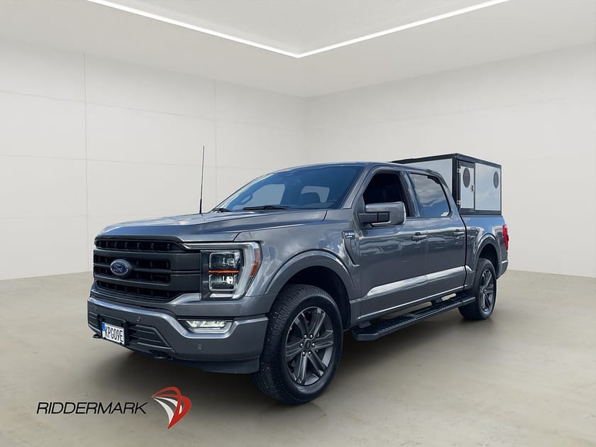 Bild 3 av Ford F-150 SuperCrew Lariat Sport V8 4x4 HUNDKÅPA Pano B&O Skinn Moms