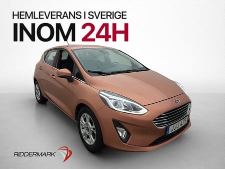 Ford Fiesta 1.0 EcoBoost 100hk Titanium P-Sensorer Rattvärme