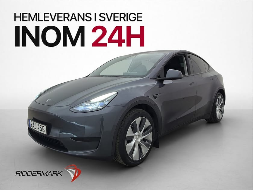Bild 1 av Tesla Model Y Standard Range RWD 299hk Pano 1-Brukare MOMS