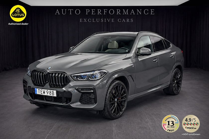 Bild 1 av BMW X6 xDrive40d M-Sport Dragkrok Pano / Hemleverans /