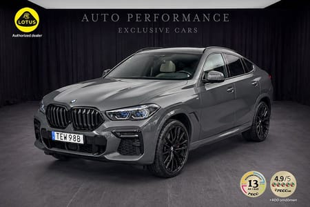 BMW X6 xDrive40d M-Sport Dragkrok Pano / Hemleverans /