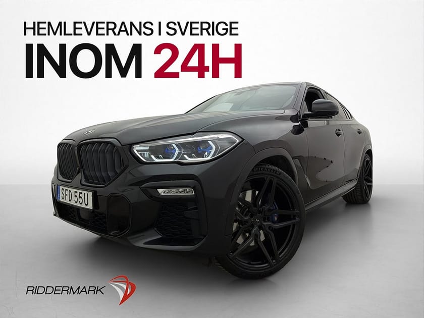 Bild 1 av BMW X6 M50i Ultimate Edt P-Värm Pano Laser B&W Massage Drag