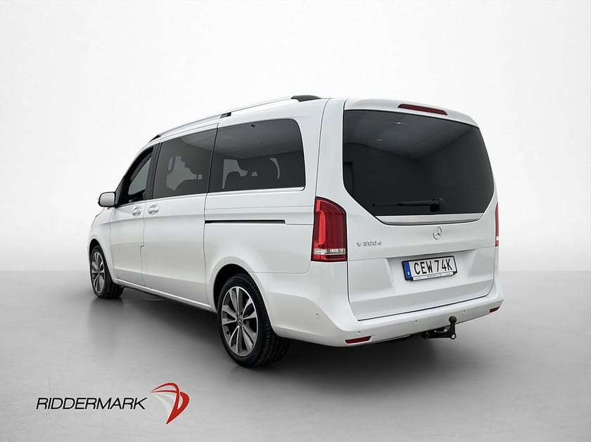 Bild 4 av Mercedes-Benz V 300d 3.1t 300 Avantgarde Värm Drag El-Dörr Skinn MOMS