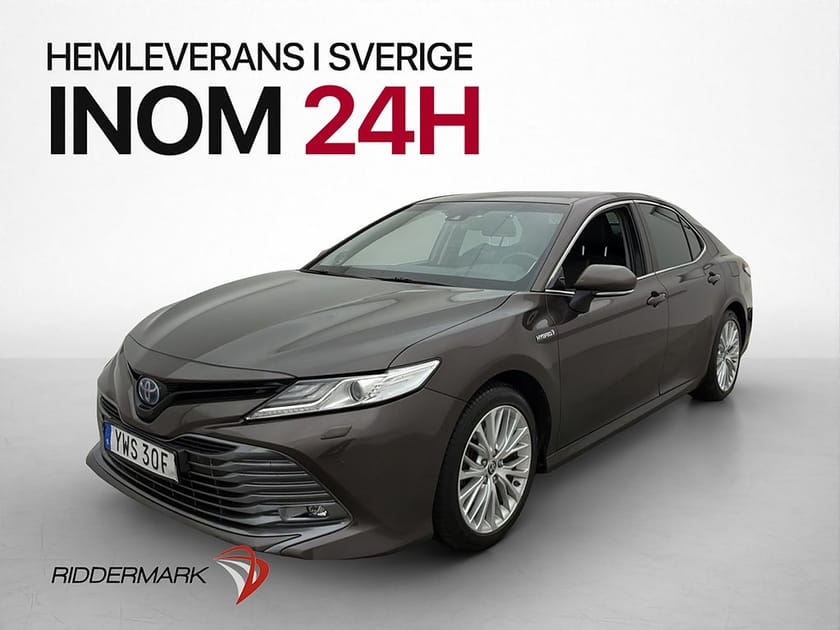 Bild 1 av Toyota Camry Hybrid Executive JBL Kamera Skinn Adaptiv-Fart