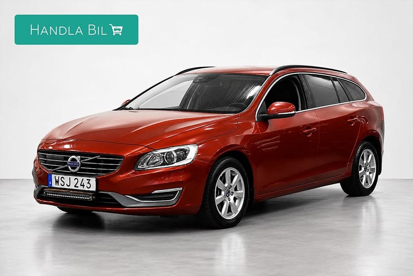 Bild 1 av Volvo V60 D2 Aut B-kam P-värm Blis Farthållare Kamrem bytt 115hk