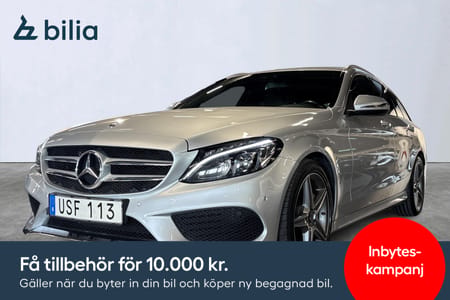 Mercedes-Benz C 200 T AMG Burmester Dragkrok PDC
