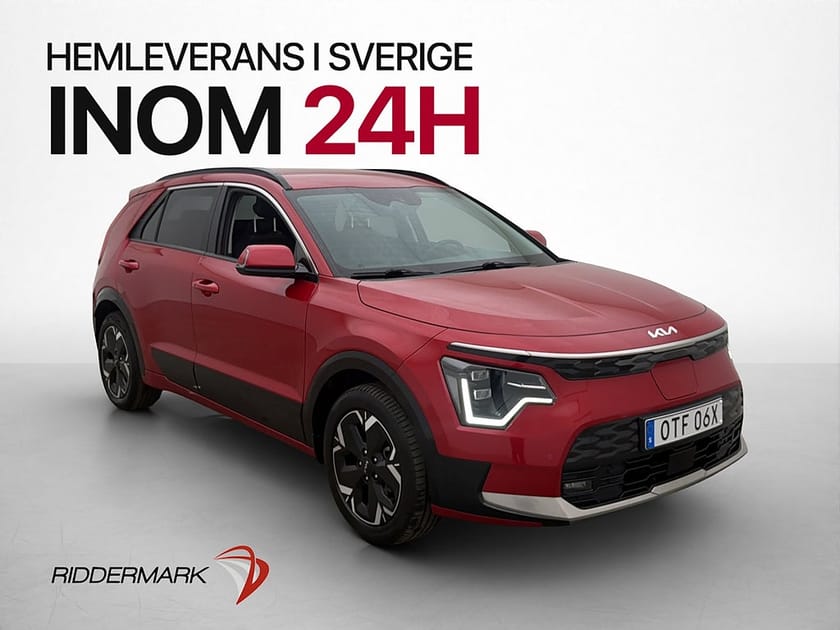 Bild 1 av Kia Niro EV 204hk Advance Plus H/K Värm Kamera CarPlay MOMS