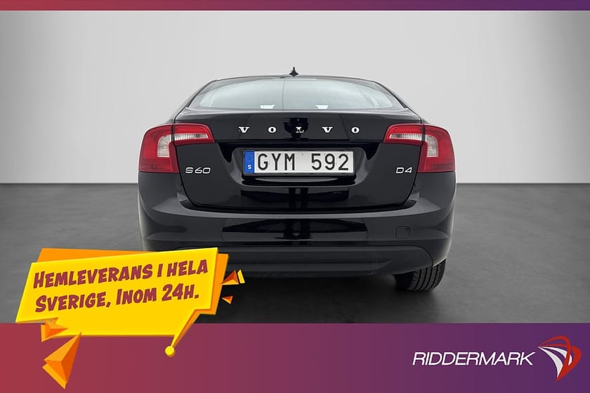 Bild 5 av Volvo S60 D4 Geartronic 163hk Kinetic Värmare Farthållare