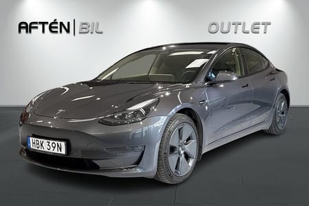 Tesla Model 3 Long Range AWD 498hk Autopilot Pano Värmepump MOMS