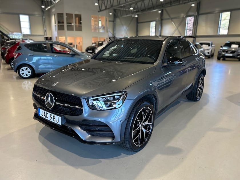 Bild 1 av Mercedes-Benz GLC 300 de Coupé 4MATIC 9G-Tronic AMG Line/360/Drag/moms