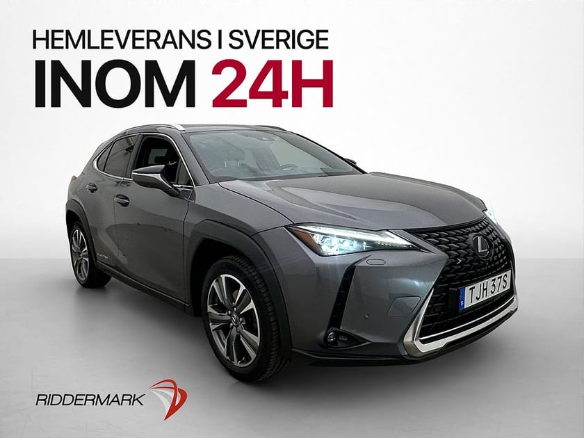 Bild 1 av Lexus UX 300e 204hk Luxury MOMS HuD Pano Döda-vinkel Navi