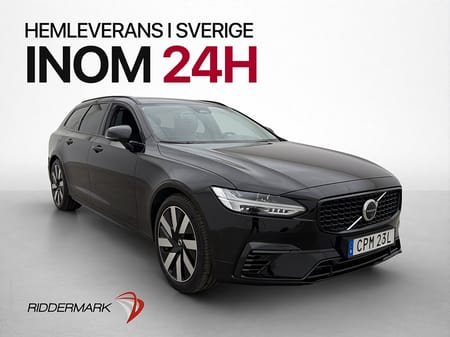 Volvo V90 T8 456hk AWD Plus Dark Värm MOMS Drag 360º Skinn