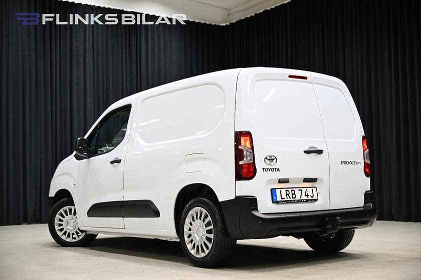 Bild 4 av Toyota ProAce City 130HK Automat|Dubbelgolv|Inredd|Drag|Värmare|Moms